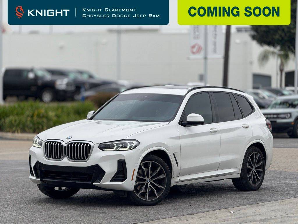 2022 BMW X3 30i — SUV — 36,297 mi — Claremont, CA