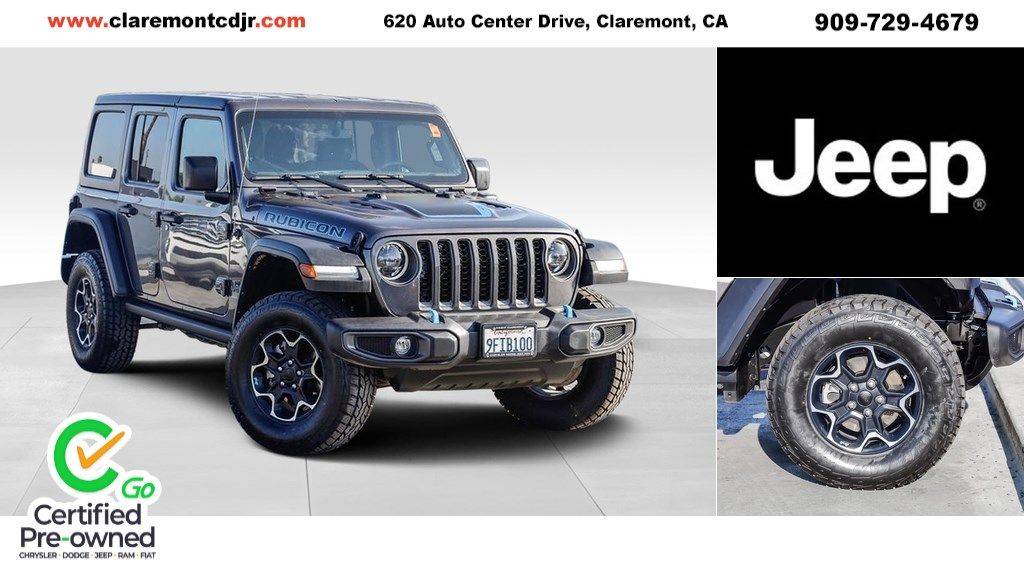 2023 Jeep Wrangler Rubicon 4xe — SUV — 51,036 mi — Claremont, CA