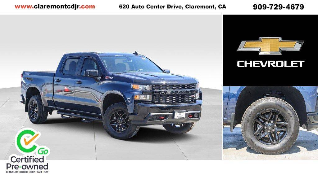 2021 Chevrolet Silverado 1500 Custom Trail Boss — Pickup Truck — 51,121 mi — Claremont, CA