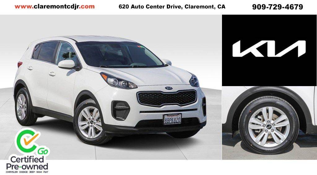 2018 Kia Sportage LX — SUV — 69,833 mi — Claremont, CA