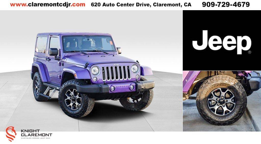 2018 Jeep Wrangler Sahara — SUV — 57,757 mi — Claremont, CA