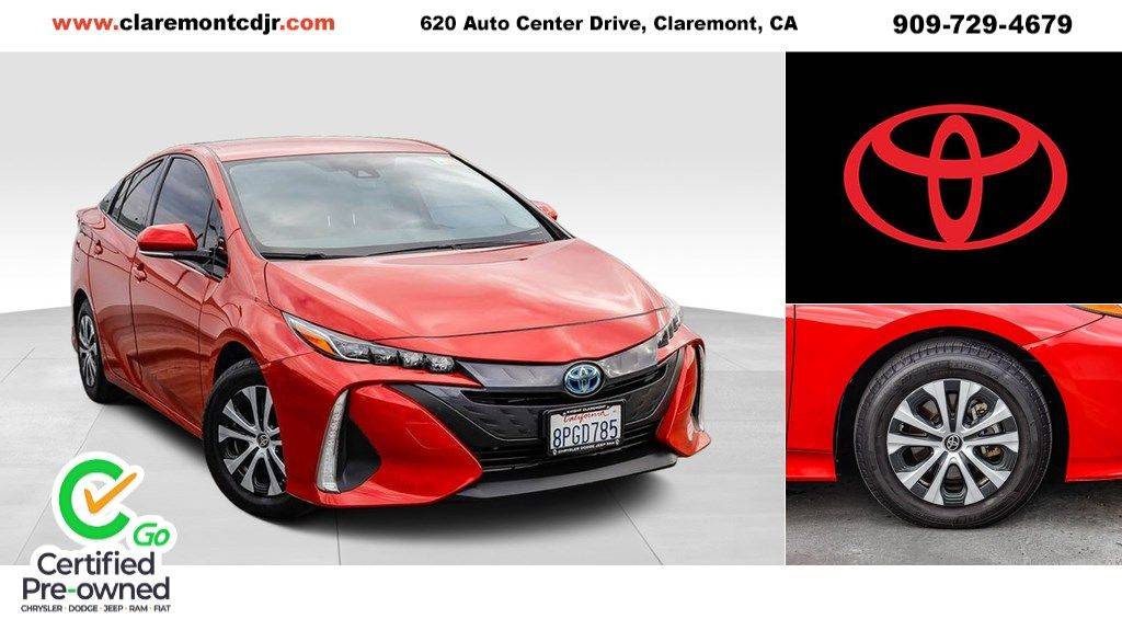 2020 Toyota Prius Prime XLE — Hatchback — 81,323 mi — Claremont, CA