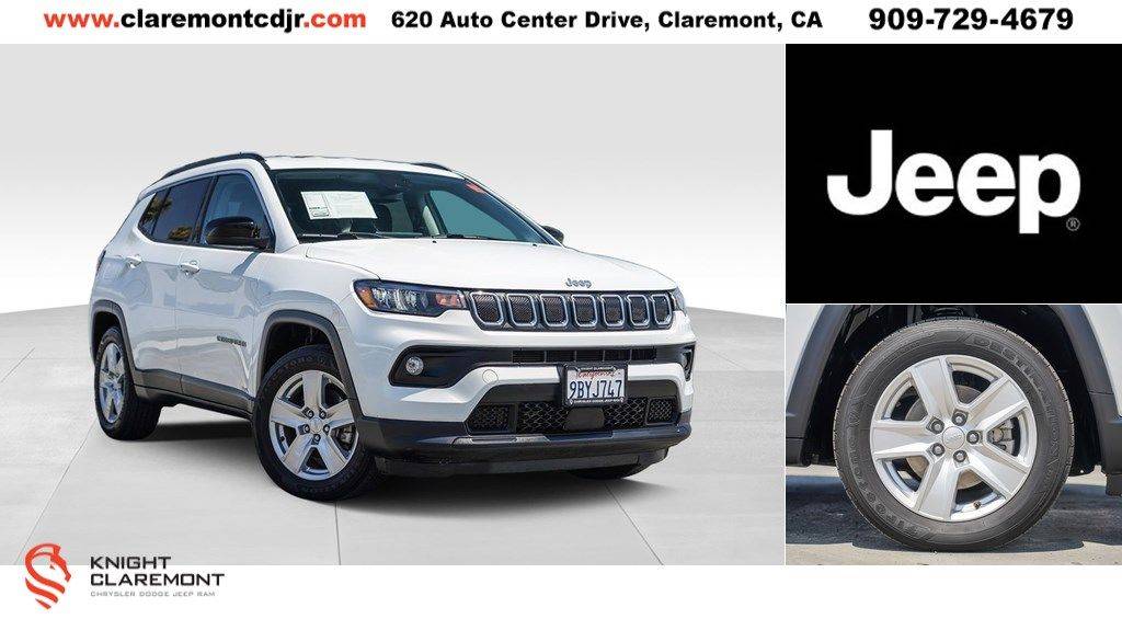 2022 Jeep Compass Latitude — SUV — 27,152 mi — Claremont, CA