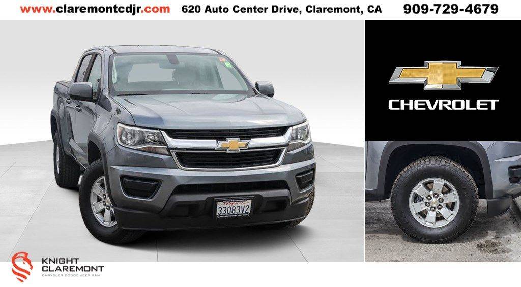 2019 Chevrolet Colorado WT — Pickup Truck — 86,108 mi — Claremont, CA