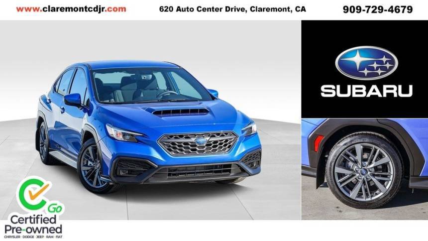 2023 Subaru WRX Standard — Sedan — 7,969 mi — Claremont, CA