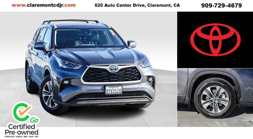 2022 Toyota Highlander Hybrid XLE — SUV — 68,705 mi — Claremont, CA