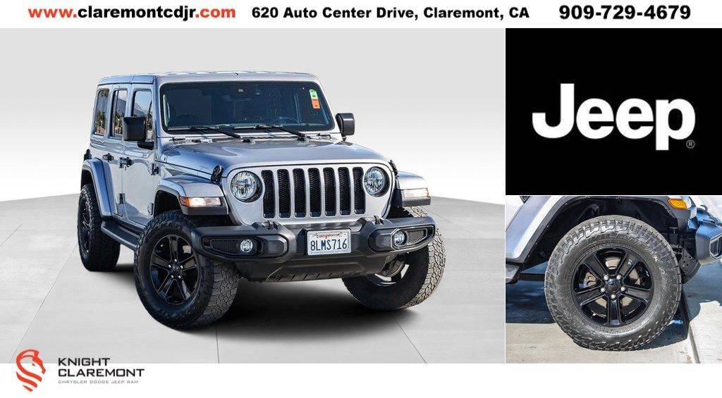 2019 Jeep Wrangler Sahara Altitude — SUV — 78,931 mi — Claremont, CA