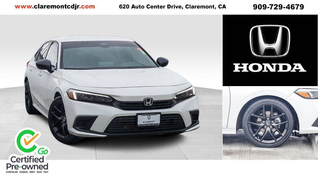 2023 Honda Civic Sport — Sedan — 30,301 mi — Claremont, CA