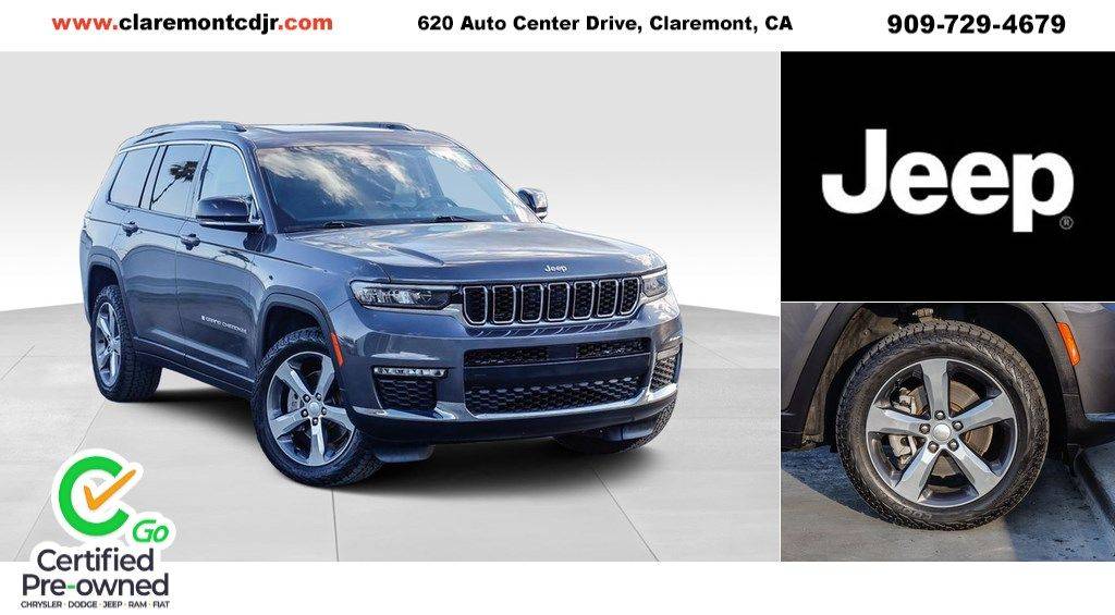 2022 Jeep Grand Cherokee Limited — SUV — 49,494 mi — Claremont, CA