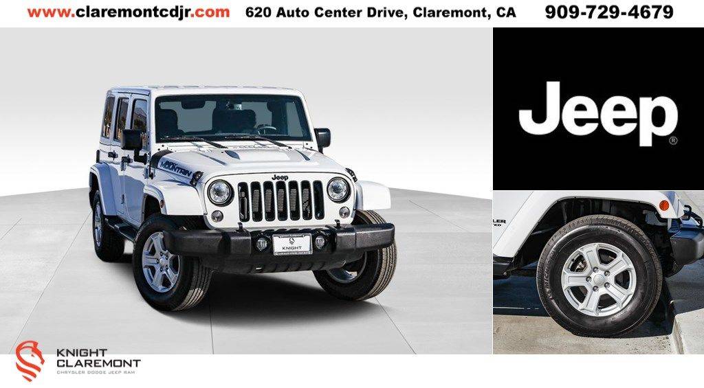 2017 Jeep Wrangler Smoky Mountain — SUV — 39,579 mi — Claremont, CA