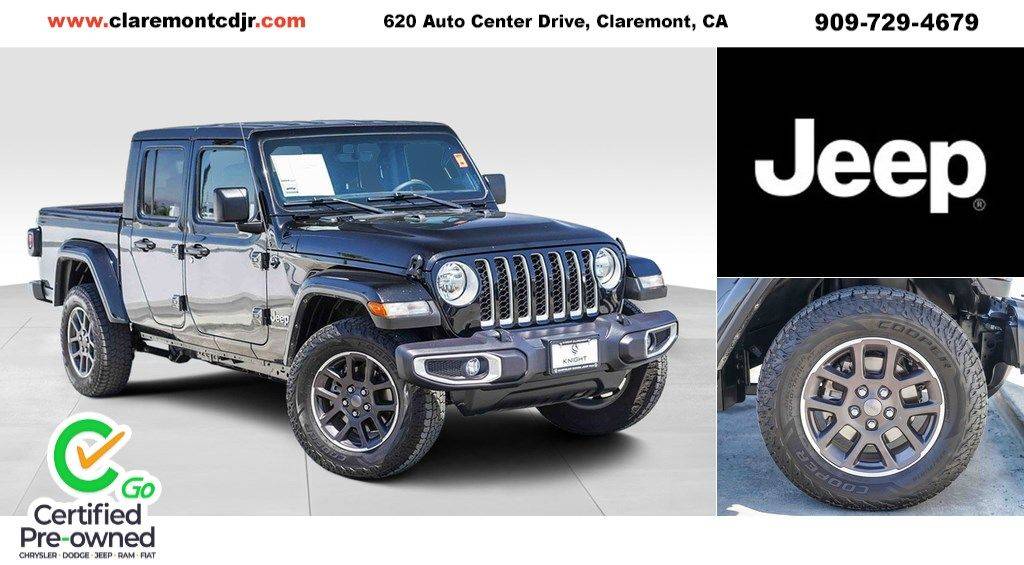 2023 Jeep Gladiator Overland — Pickup Truck — 60,565 mi — Claremont, CA