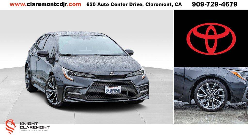 2020 Toyota Corolla XSE — Sedan — 45,321 mi — Claremont, CA