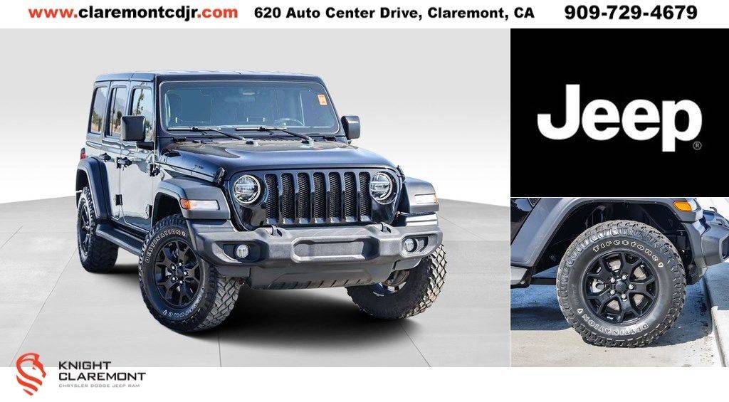 2020 Jeep Wrangler Willys — SUV — 38,049 mi — Claremont, CA