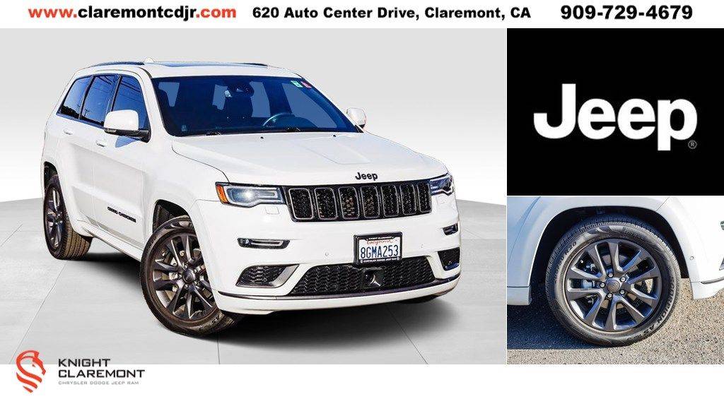 2018 Jeep Grand Cherokee High Altitude — SUV — 78,290 mi — Claremont, CA