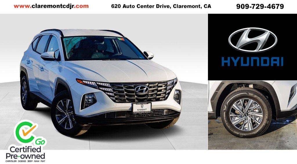 2023 Hyundai Tucson Hybrid Blue — SUV — 21,515 mi — Claremont, CA