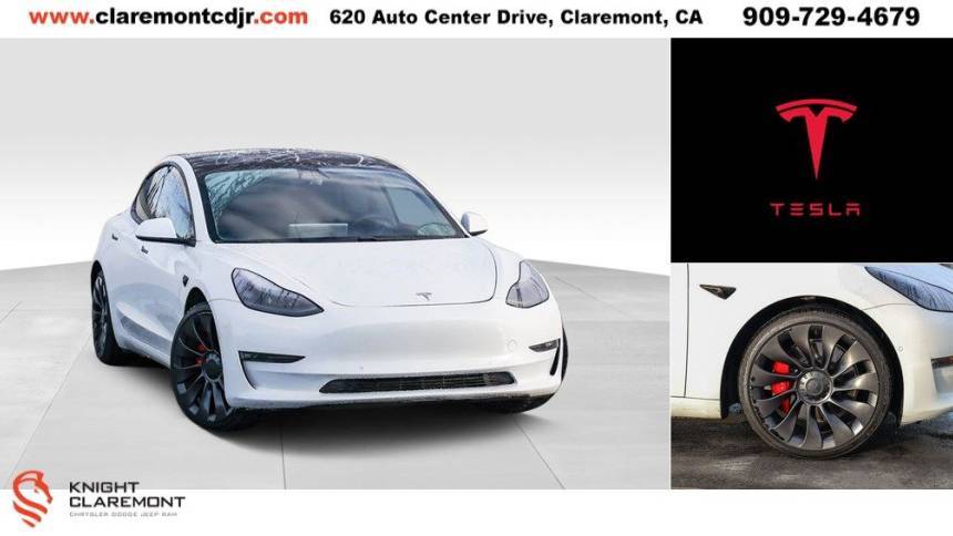 2021 Tesla Model 3 Performance — Sedan — 54,692 mi — Claremont, CA