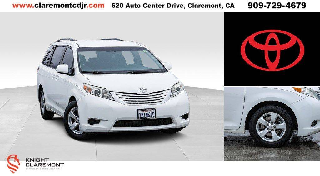 2015 Toyota Sienna LE — Minivan — 106,273 mi — Claremont, CA
