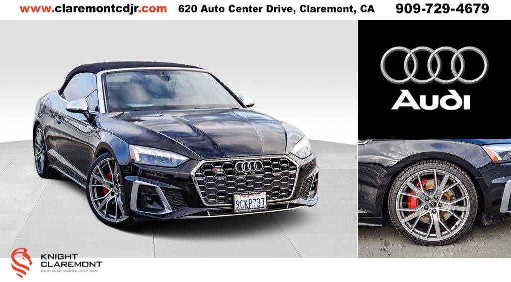 2022 Audi S5 Premium Plus — Convertible — 27,897 mi — Claremont, CA