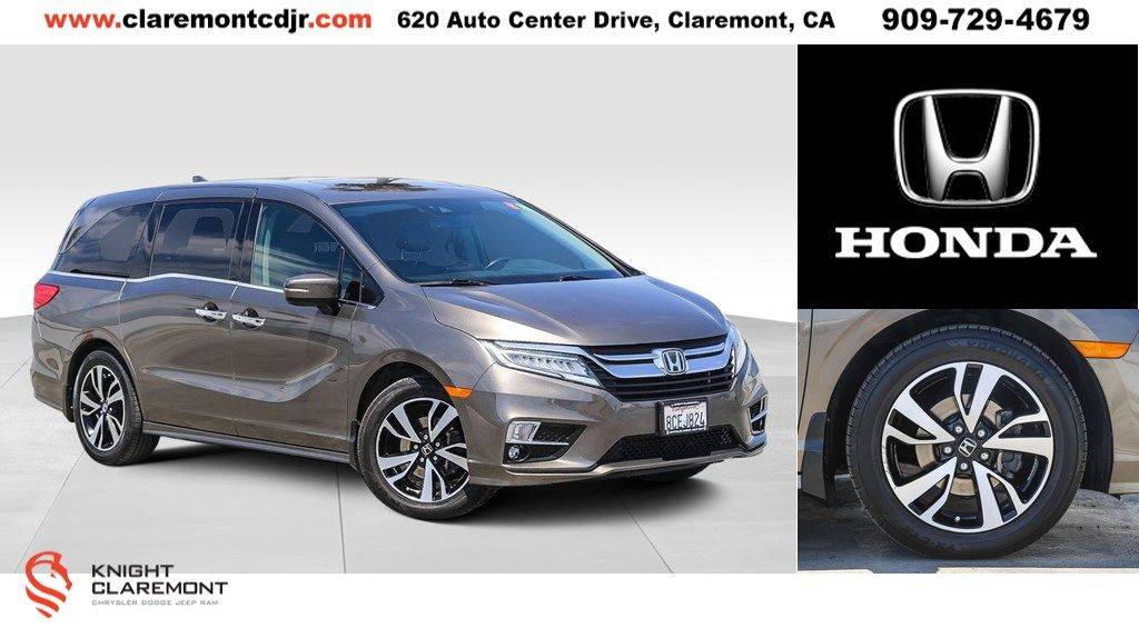 2018 Honda Odyssey Elite — Minivan — 78,535 mi — Claremont, CA
