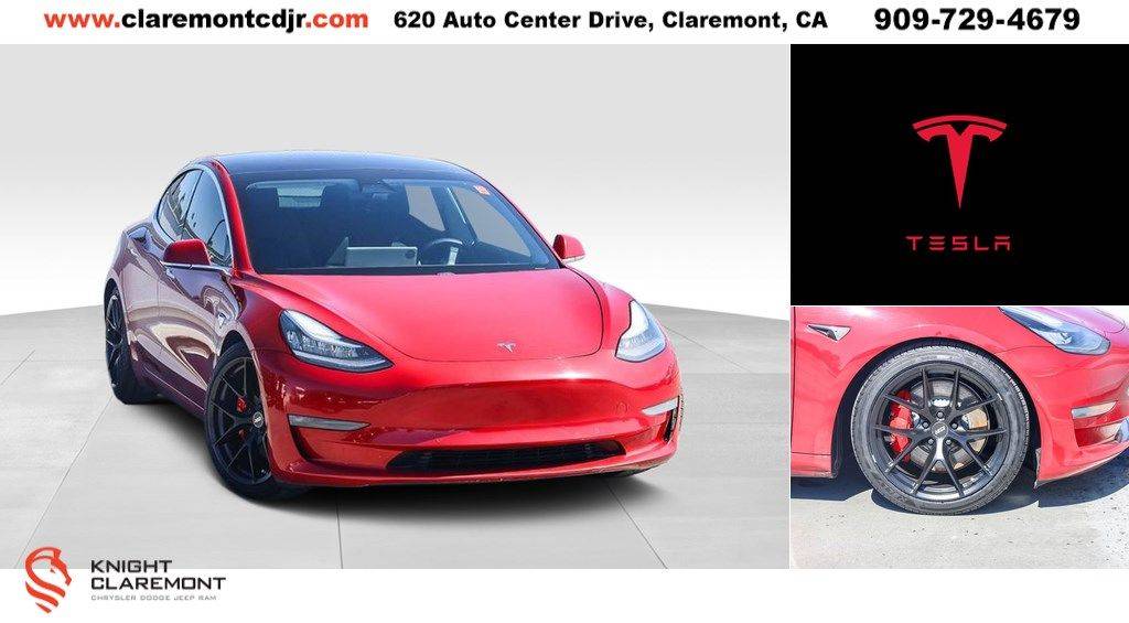 2020 Tesla Model 3 Performance — Sedan — 77,860 mi — Claremont, CA