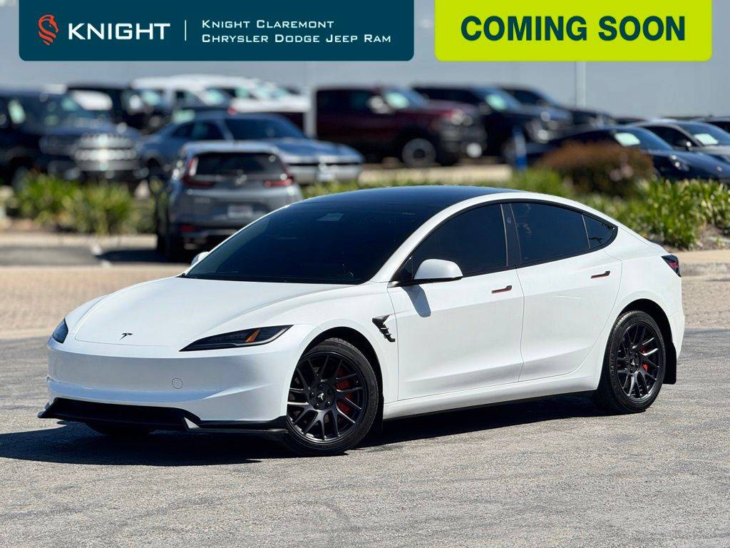 2024 Tesla Model 3 Long Range — Sedan — 7,083 mi — Claremont, CA