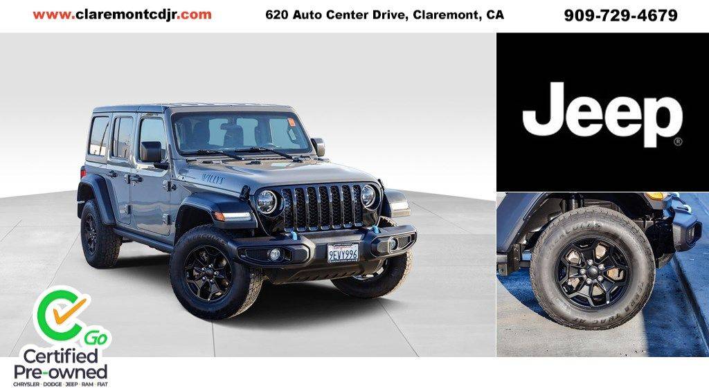 2023 Jeep Wrangler 4xe — SUV — 63,781 mi — Claremont, CA