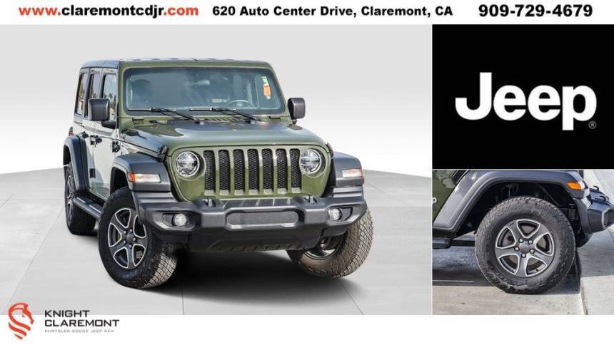 2020 Jeep Wrangler Sport S — SUV — 61,774 mi — Claremont, CA
