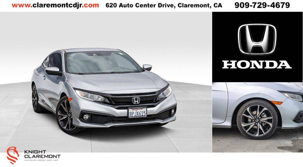 2020 Honda Civic Sport — Coupe — 45,264 mi — Claremont, CA