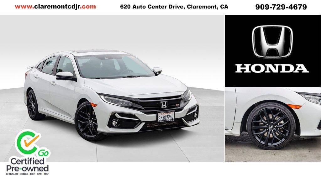 2020 Honda Civic Si — Sedan — 62,340 mi — Claremont, CA
