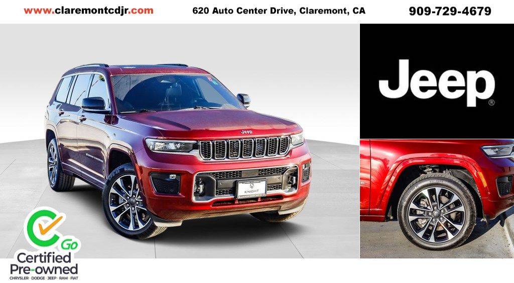 2021 Jeep Grand Cherokee Overland — SUV — 42,328 mi — Claremont, CA