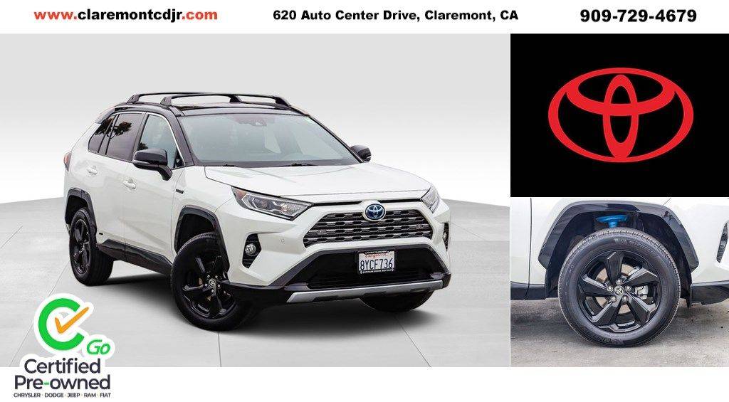 2021 Toyota RAV4 Hybrid XSE — SUV — 55,850 mi — Claremont, CA