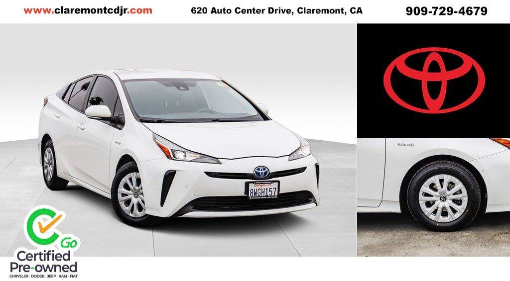 2021 Toyota Prius L Eco — Hatchback — 79,042 mi — Claremont, CA