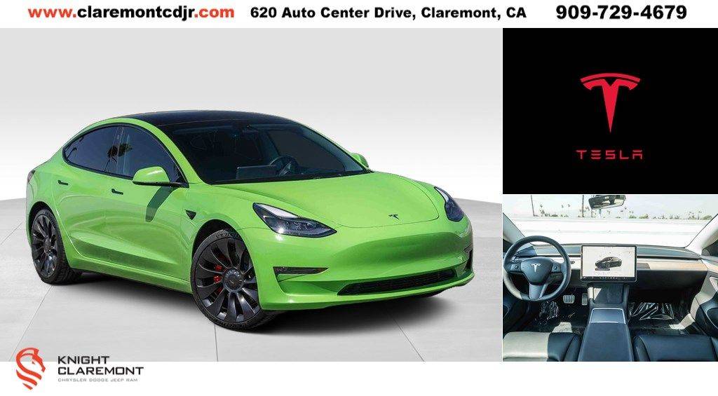 2023 Tesla Model 3 Performance — Sedan — 21,195 mi — Claremont, CA