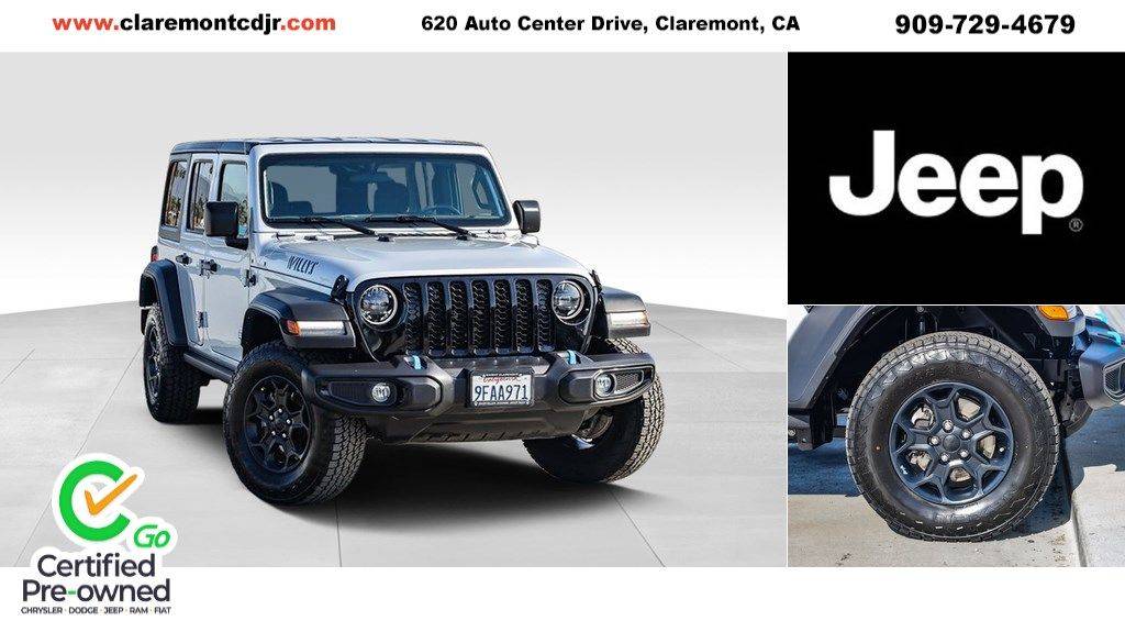 2023 Jeep Wrangler 4xe — SUV — 50,745 mi — Claremont, CA