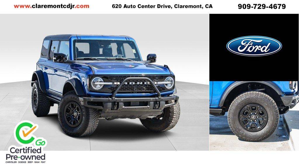 2021 Ford Bronco First Edition — SUV — 18,662 mi — Claremont, CA