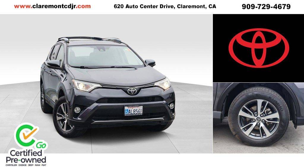 2017 Toyota RAV4 XLE — SUV — 55,139 mi — Claremont, CA