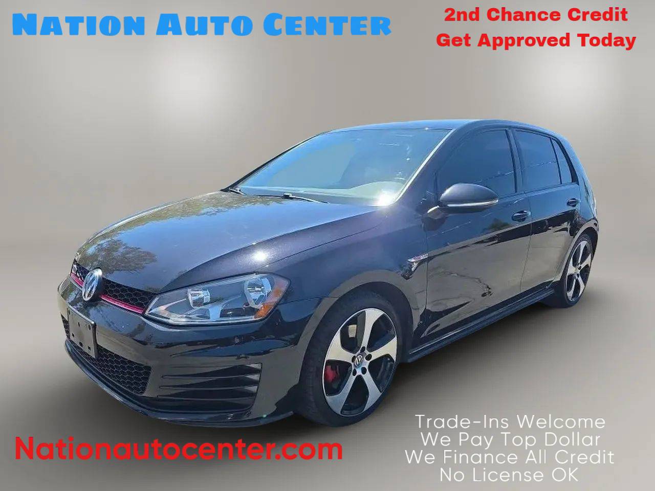 2016 Volkswagen Golf GTI S — Hatchback — 76,441 mi — Fontana, CA