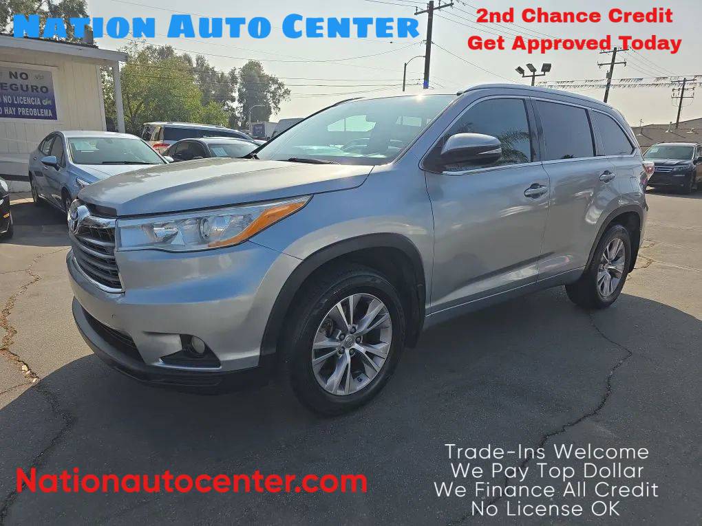 2014 Toyota Highlander XLE — SUV — 95,178 mi — Fontana, CA