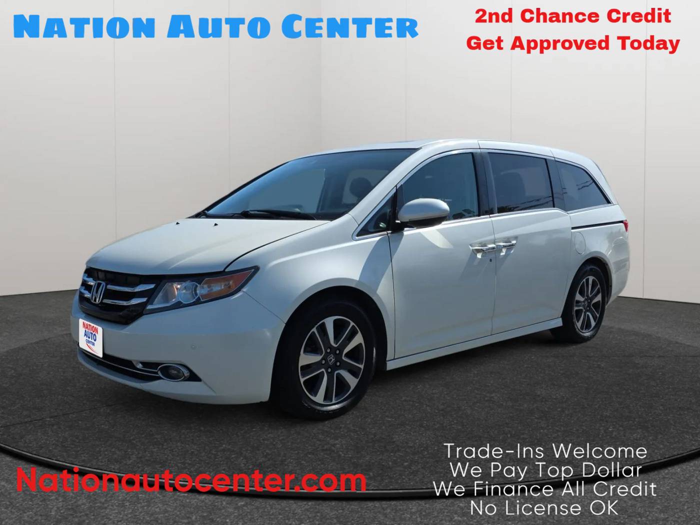 2016 Honda Odyssey Touring Elite — Minivan — 96,015 mi — Fontana, CA