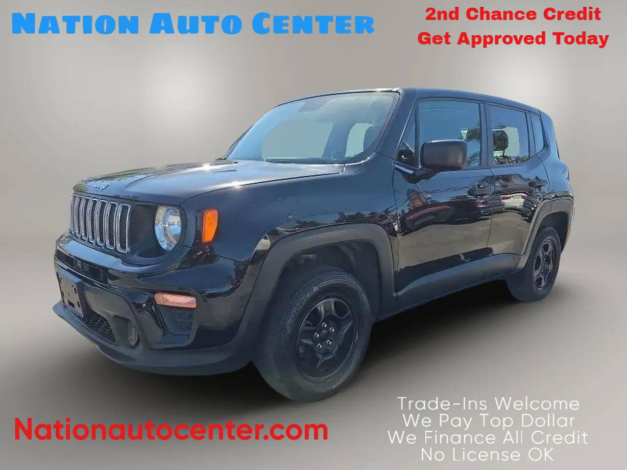 2019 Jeep Renegade Sport — SUV — 83,605 mi — Fontana, CA