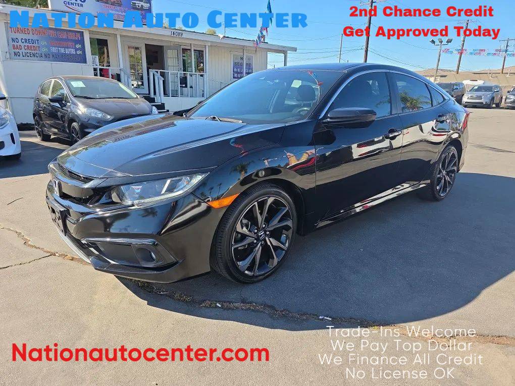 2019 Honda Civic Sport — Sedan — 81,120 mi — Fontana, CA