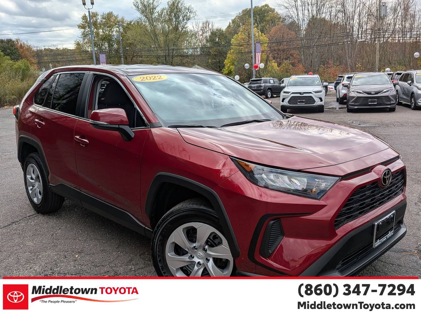 2022 Toyota RAV4 LE — SUV — 21,874 mi — Middletown, CT