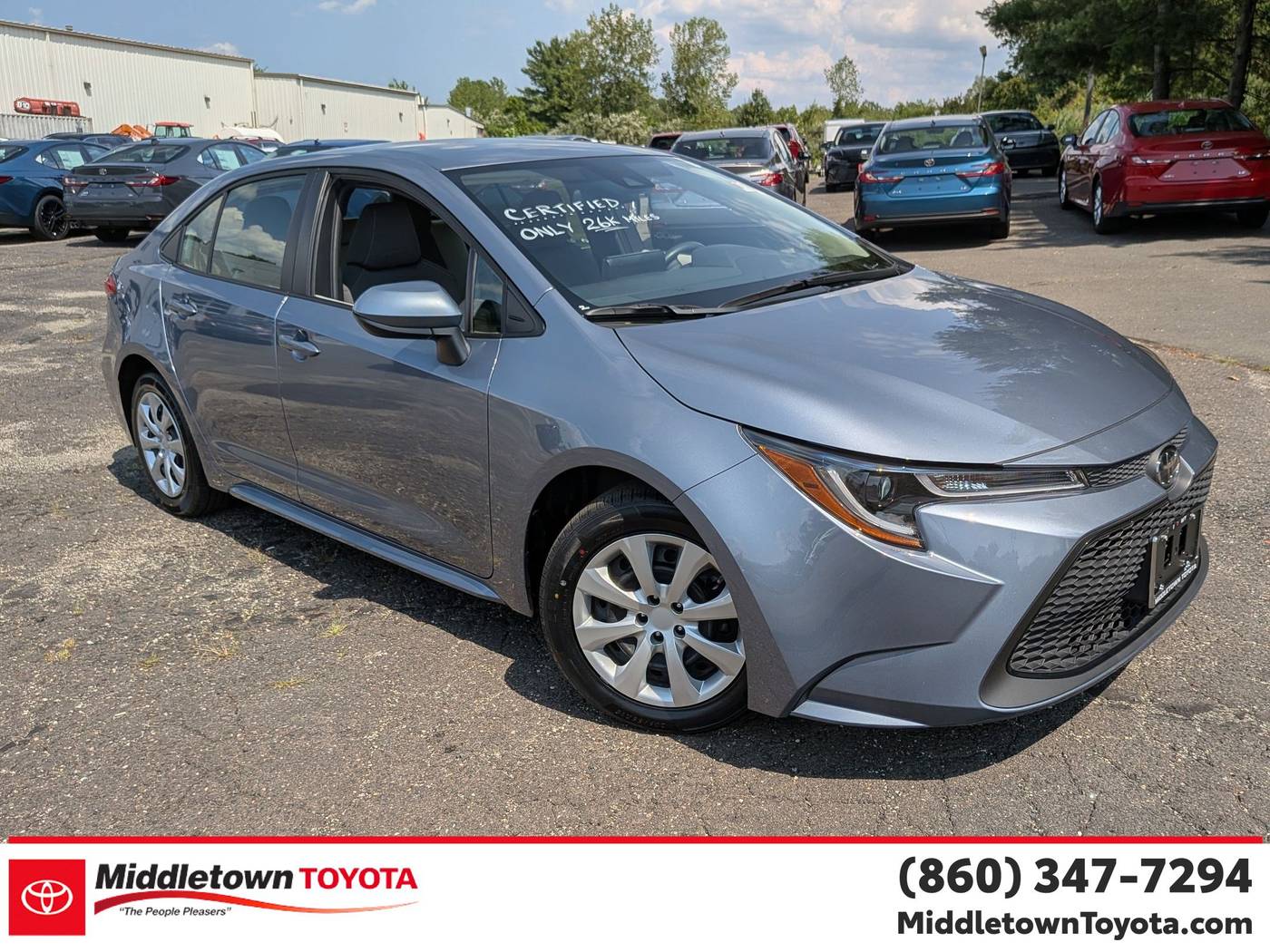 2022 Toyota Corolla LE — Sedan — 26,721 mi — Middletown, CT