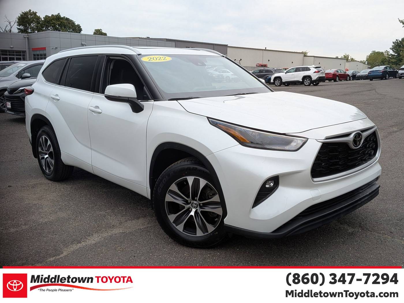 2022 Toyota Highlander XLE — SUV — 37,785 mi — Middletown, CT