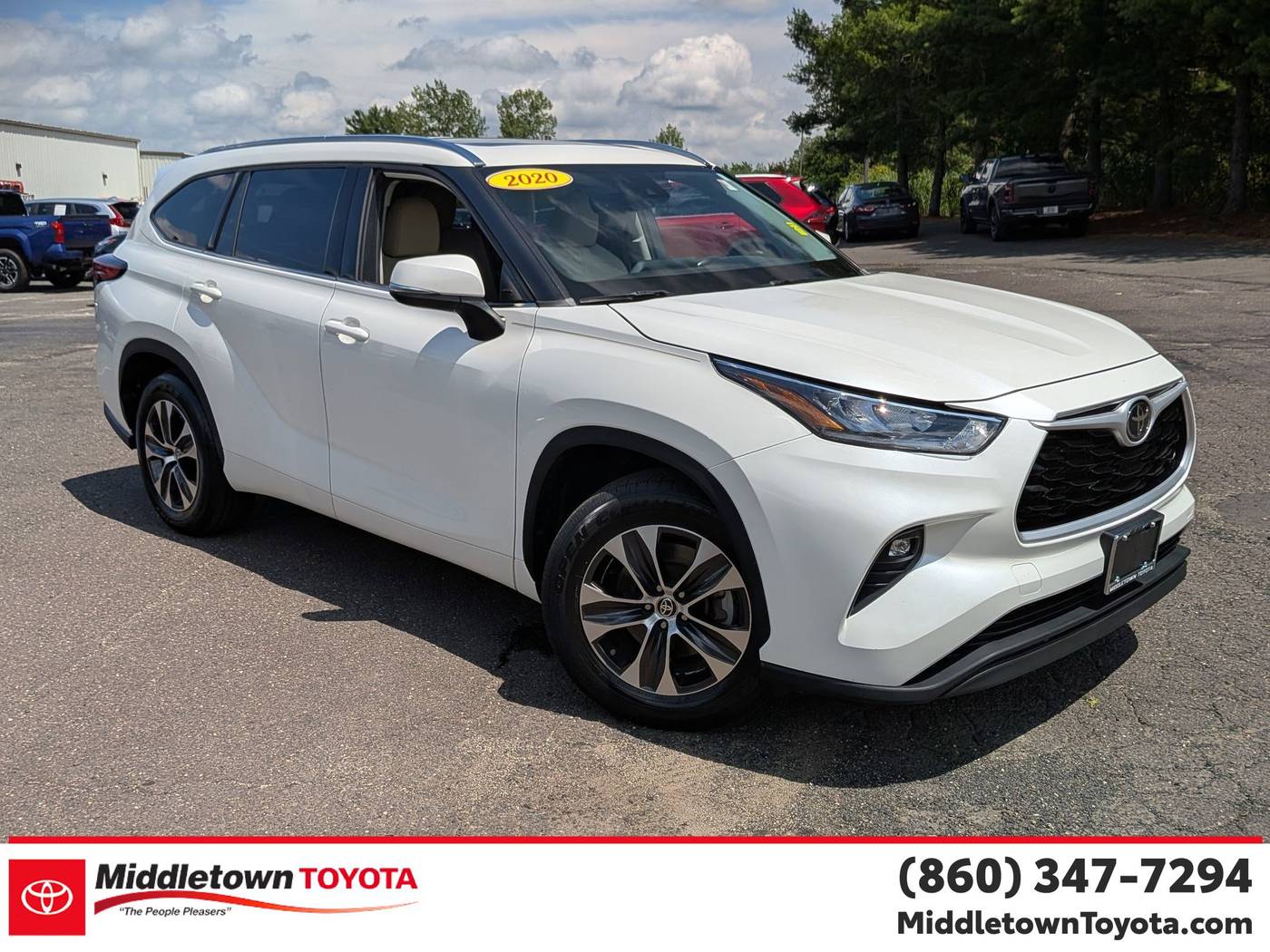 2020 Toyota Highlander XLE — SUV — 75,800 mi — Middletown, CT