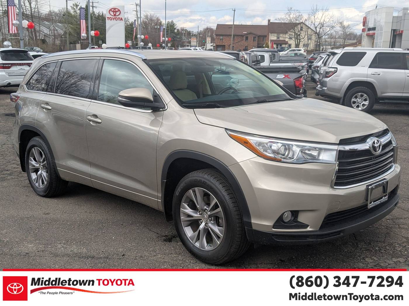 2015 Toyota Highlander XLE — SUV — 99,565 mi — Middletown, CT