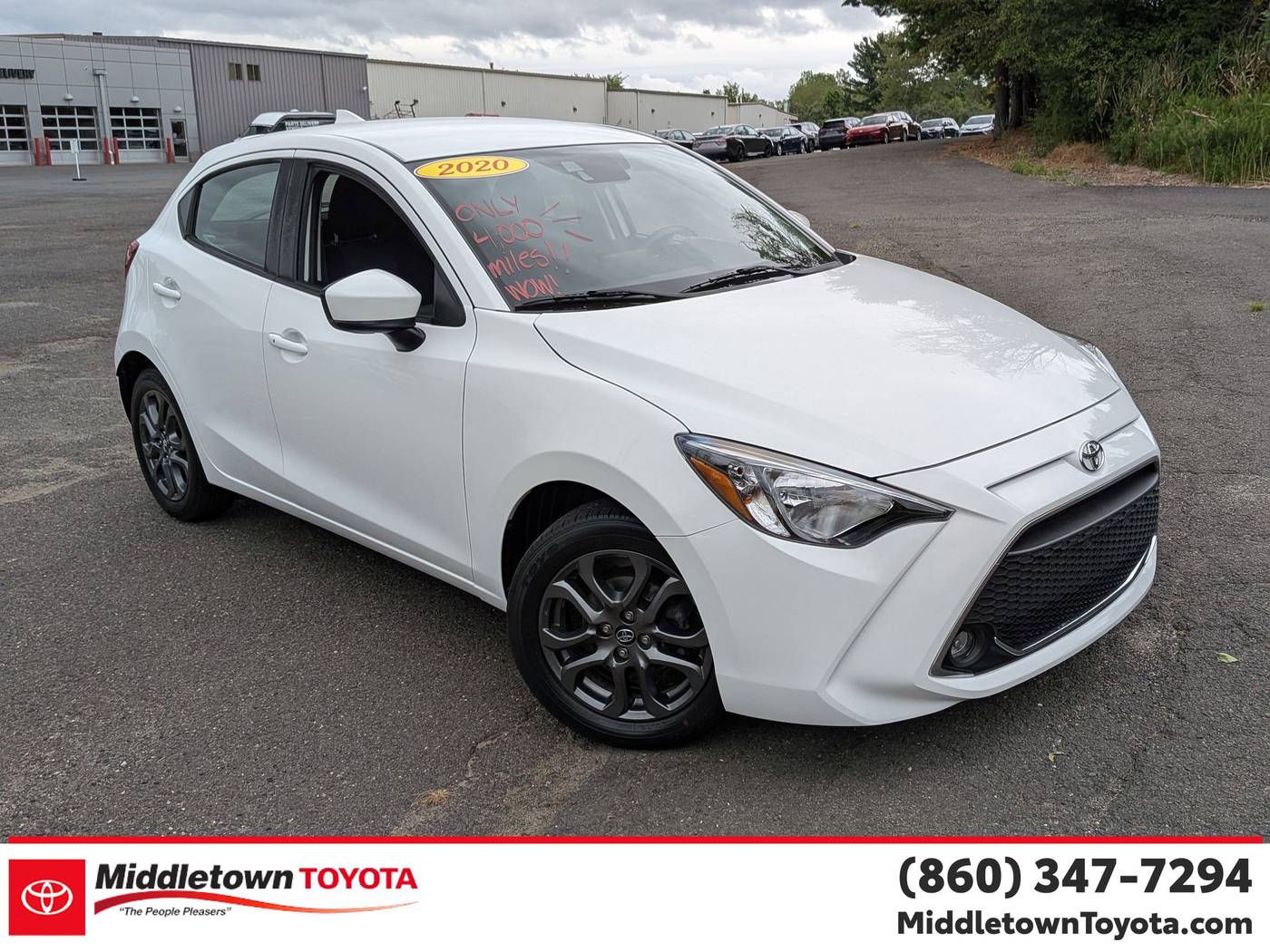 2020 Toyota Yaris LE — Hatchback — 3,779 mi — Middletown, CT