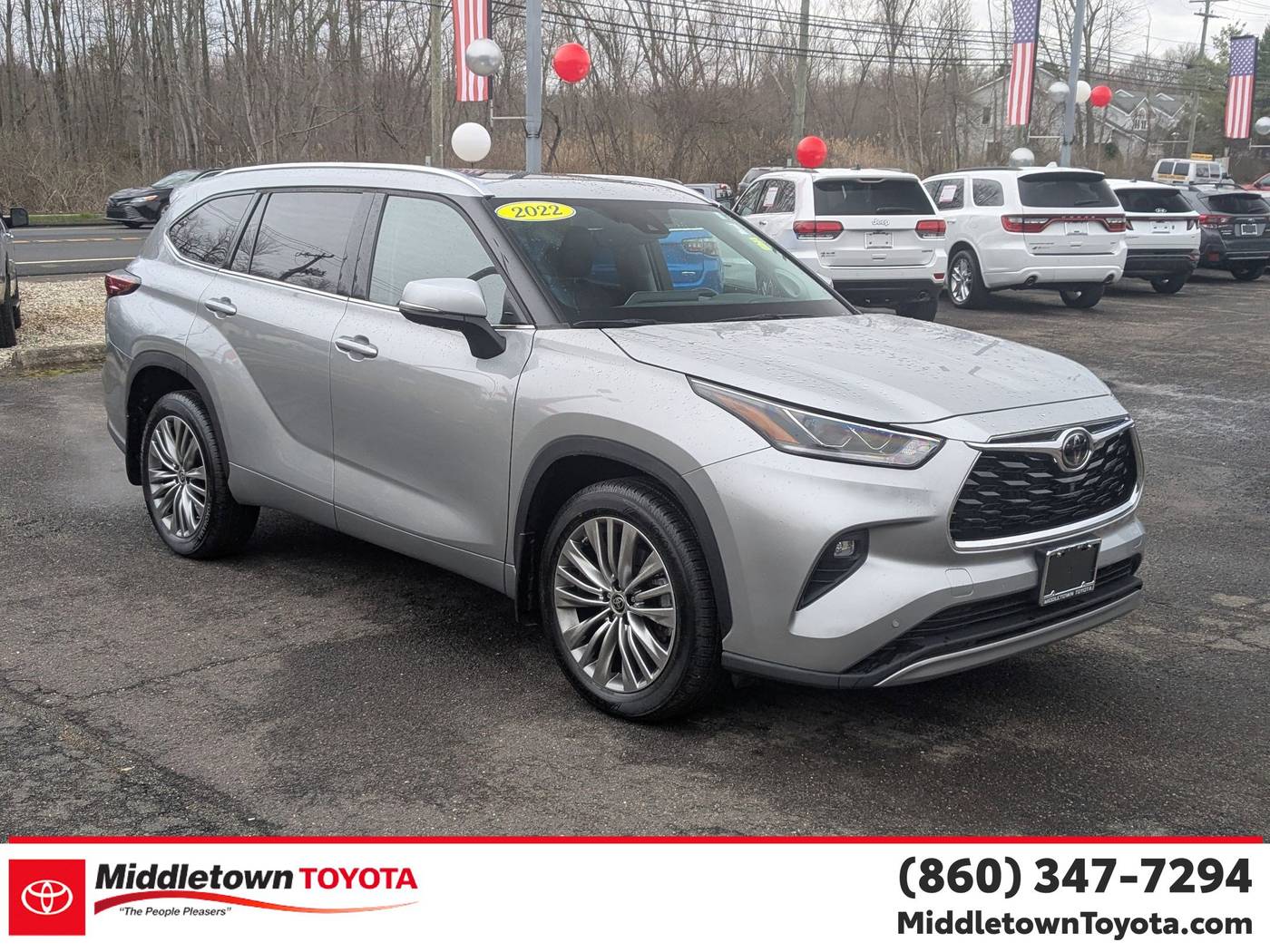2022 Toyota Highlander Platinum — SUV — 15,766 mi — Middletown, CT