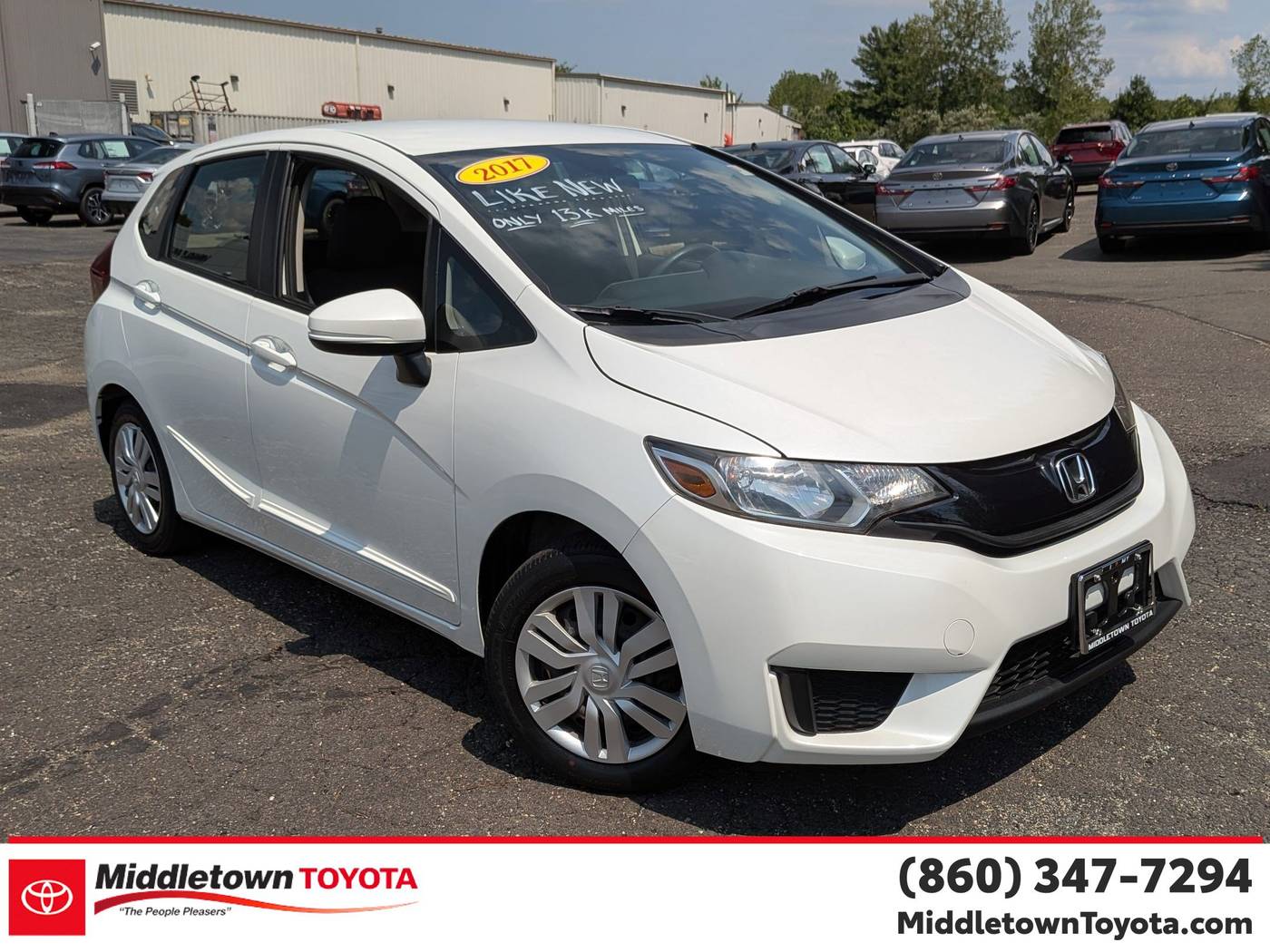 2017 Honda Fit LX — Hatchback — 13,593 mi — Middletown, CT