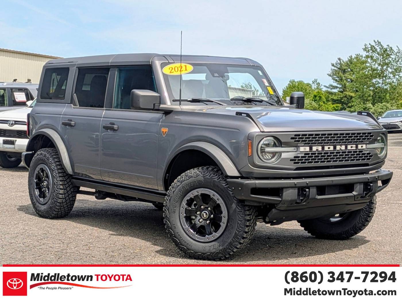 2021 Ford Bronco Badlands — SUV — 65,337 mi — Middletown, CT